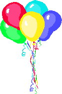 Ballons GIFs Animationen umsonst