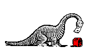Dinosaurier animiertes GIF