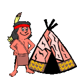 Indianer funny GIF animations