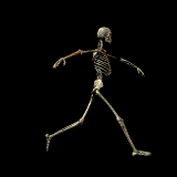 Skelette GIFs Animationen umsonst
