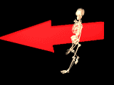 Skelette animiertes GIF