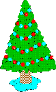 Weihnachtsbäume animiertes GIF